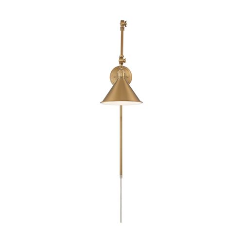 Main product image of Delancey Swing Arm Lamp Burnished Brass w/ Switch