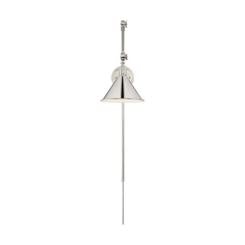 Main product image of Delancey Swing Arm Lamp Polished Nickel w/ Switch