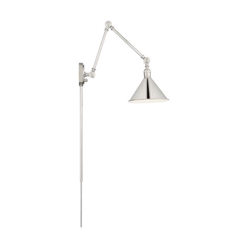 Main product image of Delancey Swing Arm Lamp Polished Nickel w/ Switch