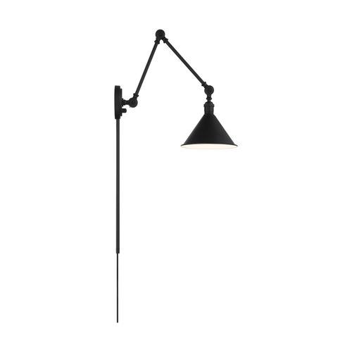Main product image of Delancey Swing Arm Lamp Matte Black w/ Switch