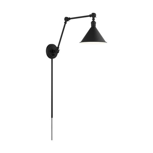 Main product image of Delancey Swing Arm Lamp Matte Black w/ Switch