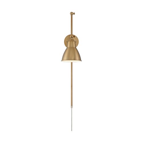 Main product image of Fulton Swing Arm Lamp Burnished Brass w/ Switch