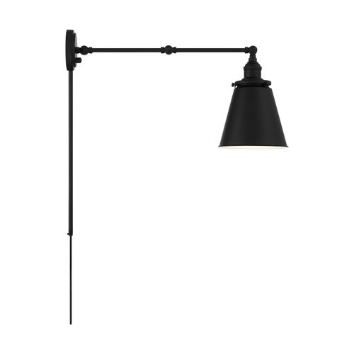 Main product image of Bayard Swing Arm Lamp Matte Black w/ Switch