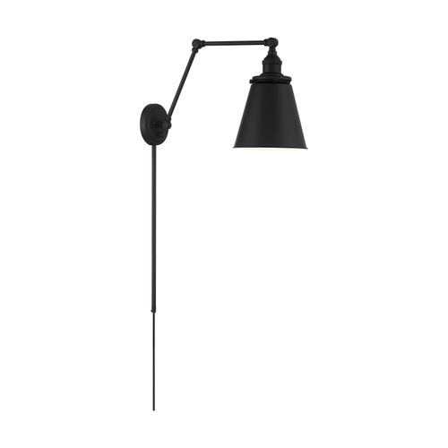 Main product image of Bayard Swing Arm Lamp Matte Black w/ Switch