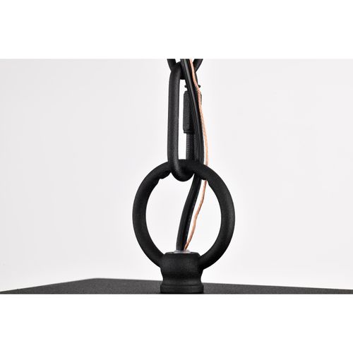 Main product image of Sullivan Collection Outdoor 16 inch Hanging Light Matte Black Finish w/ Clear Seeded Glass