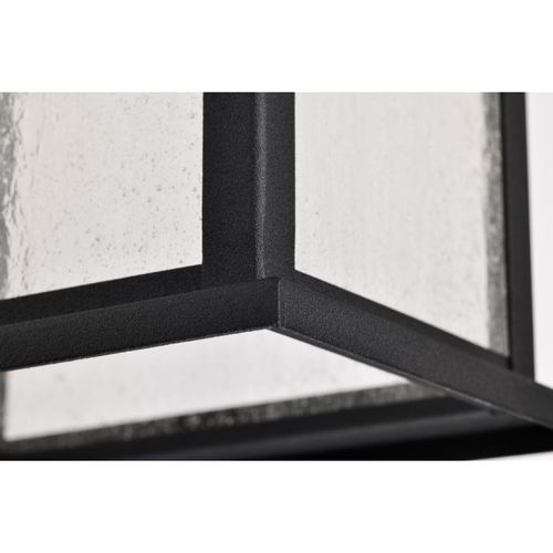 Main product image of Sullivan Collection Outdoor 16 inch Hanging Light Matte Black Finish w/ Clear Seeded Glass