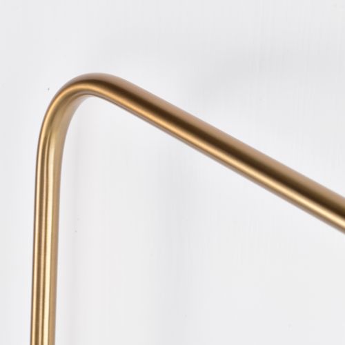Main product image of Trilby 2 Light Wall Sconce Matte White w/ Burnished Brass