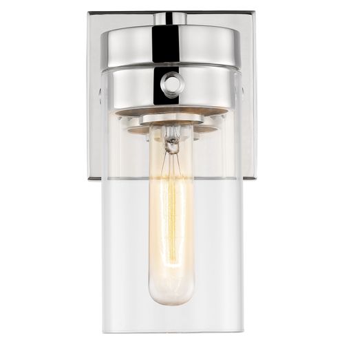 Main product image of Intersection 1 Light Vanity Polished Nickel w/ Clear Glass