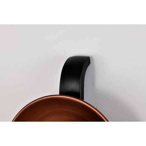 Main product image of Colby 1 Light Wall Sconce Matte Black and Antique Copper Finish
