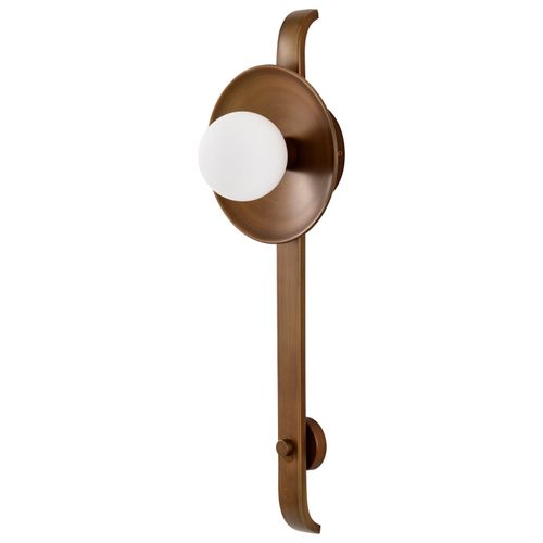 Main product image of Colby 1 Light Wall Sconce Natural Brass Finish