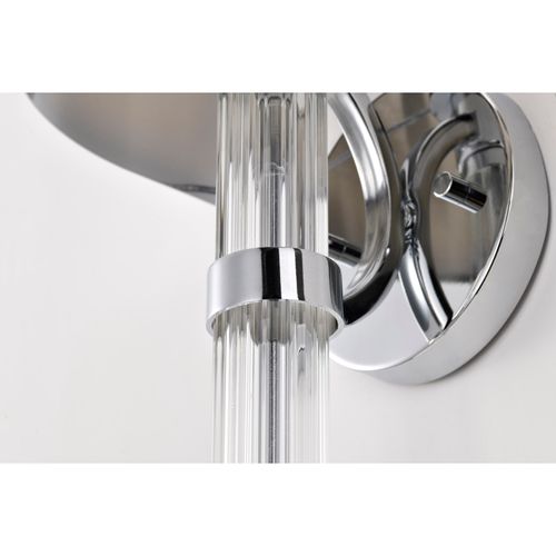 Main product image of Teagon 1 Light Wall Sconce Polished Nickel Finish Metal Shade