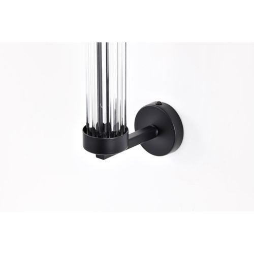 Main product image of Teagon 1 Light Wall Sconce Matte Black Finish Metal Shade