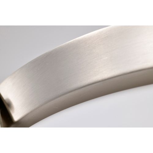 Main product image of Rowen 4 Light Flush Mount Brushed Nickel Finish Etched White Glass