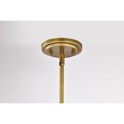 Main product image of Adina 1 Light Medium Pendant Natural Brass Finish