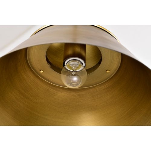 Main product image of Adina 1 Light Medium Pendant Natural Brass Finish