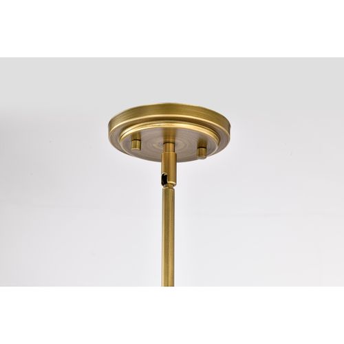 Main product image of Adina 1 Light Small Pendant Natural Brass Finish