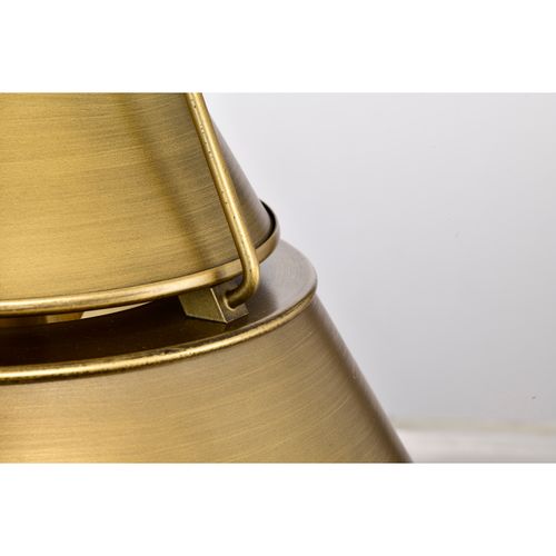 Main product image of Adina 3 Light Large Pendant Natural Brass Finish