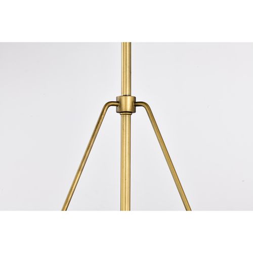 Main product image of Adina 3 Light Large Pendant Natural Brass Finish