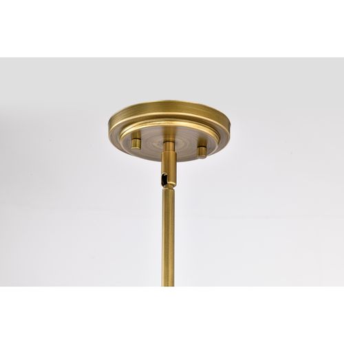 Main product image of Adina 3 Light Large Pendant Natural Brass Finish