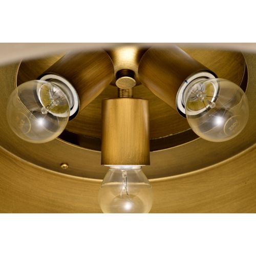 Main product image of Adina 3 Light Large Pendant Natural Brass Finish