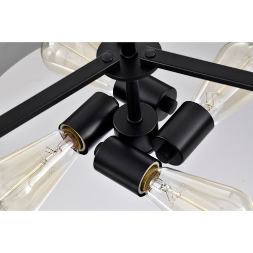 Main product image of Altos 4 Light Medium Pendant Gray and Matte Black Finish