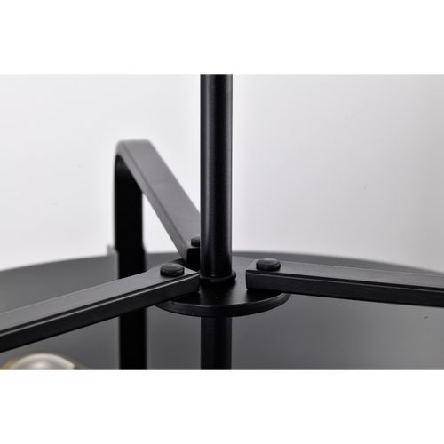 Main product image of Altos 4 Light Medium Pendant Gray and Matte Black Finish