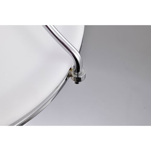 Main product image of Valdora 1 Light Flush Mount 14 Inches Polished Nickel White Opal Glass