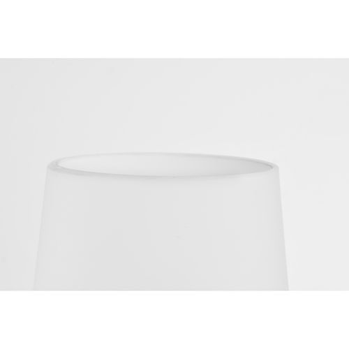 Main product image of Cordello 1 Light Sconce Vintage Brass Finish Etched White Opal Glass