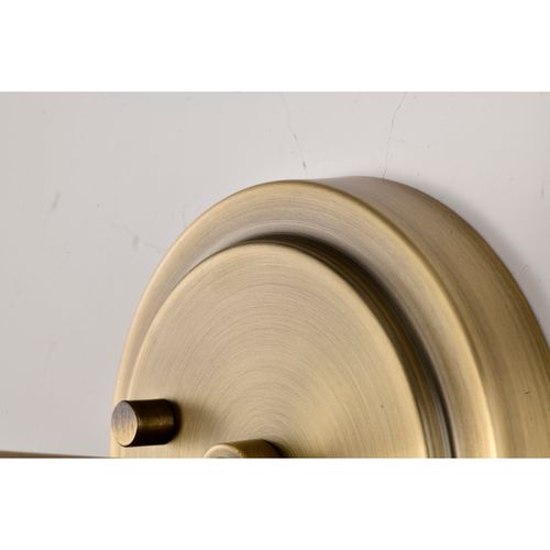 Main product image of Cordello 1 Light Sconce Vintage Brass Finish Etched White Opal Glass