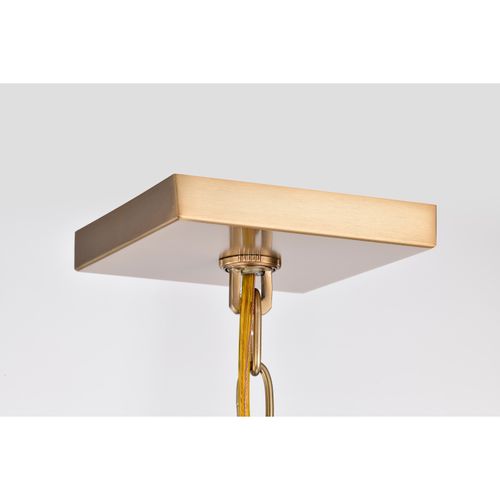 Main product image of Emma 4 Light Small Pendant Burnished Brass Finish