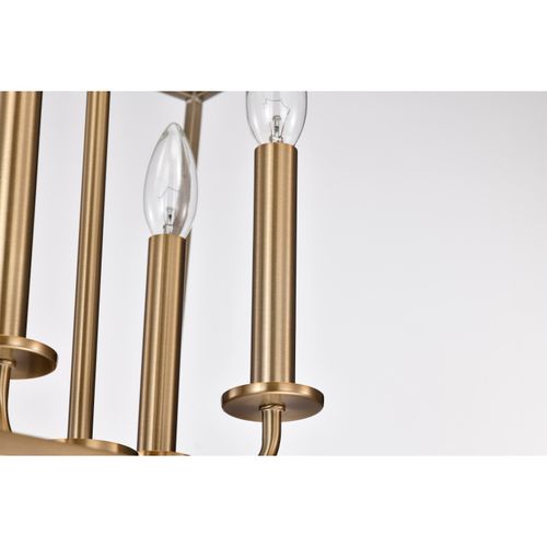 Main product image of Emma 4 Light Large Pendant Burnished Brass Finish