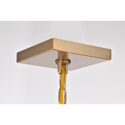 Main product image of Emma 4 Light Large Pendant Burnished Brass Finish