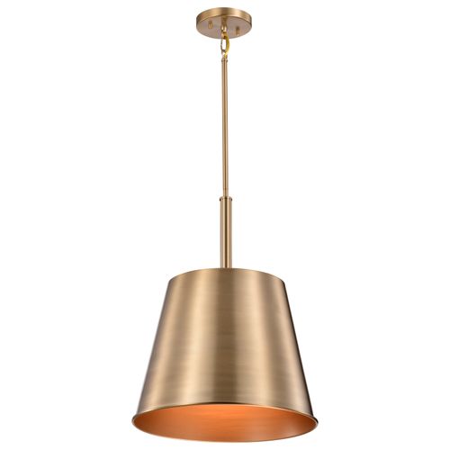 Main product image of Alexis 1 Light Large Pendant Burnished Brass and Gold Finish