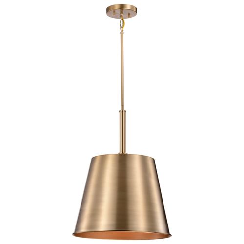 Main product image of Alexis 1 Light Large Pendant Burnished Brass and Gold Finish