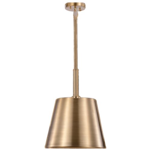 Main product image of Alexis 1 Light Large Pendant Burnished Brass and Gold Finish