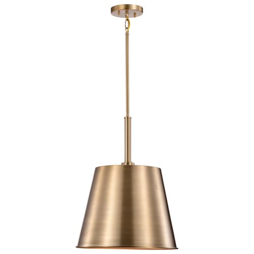 Main product image of Alexis 1 Light Large Pendant Burnished Brass and Gold Finish