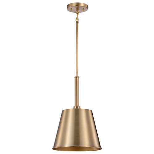 Main product image of Alexis 1 Light Small Pendant Burnished Brass and Gold Finish