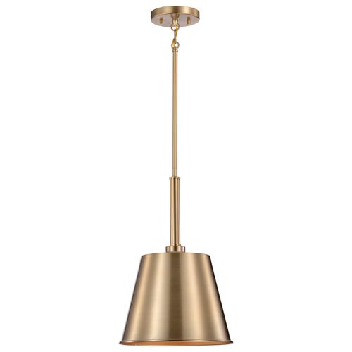 Main product image of Alexis 1 Light Small Pendant Burnished Brass and Gold Finish