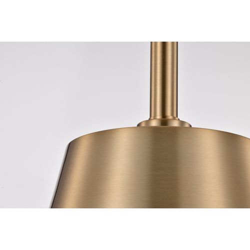 Main product image of Alexis 1 Light Small Pendant Burnished Brass and Gold Finish