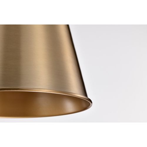 Main product image of Alexis 1 Light Small Pendant Burnished Brass and Gold Finish