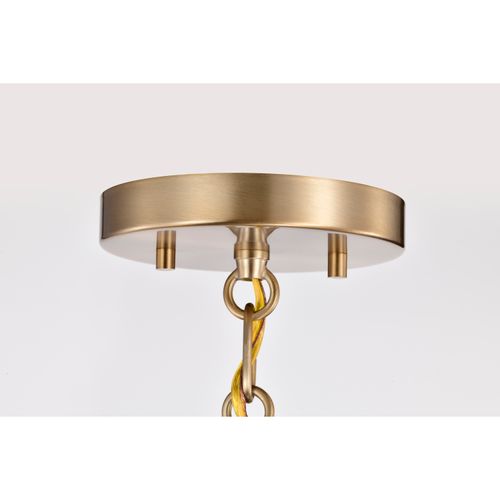 Main product image of Alexis 1 Light Small Pendant Burnished Brass and Gold Finish