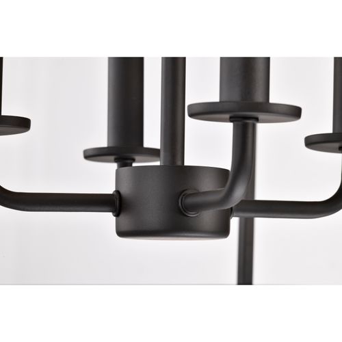 Main product image of Emma 4 Light Small Pendant Matte Black Finish
