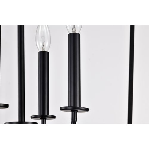 Main product image of Emma 4 Light Large Pendant Matte Black Finish
