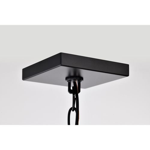 Main product image of Emma 4 Light Large Pendant Matte Black Finish