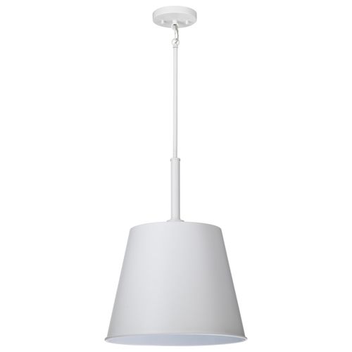 Main product image of Alexis 1 Light Large Pendant Matte White Finish