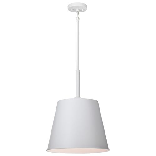Main product image of Alexis 1 Light Large Pendant Matte White Finish