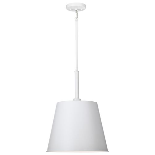 Main product image of Alexis 1 Light Large Pendant Matte White Finish