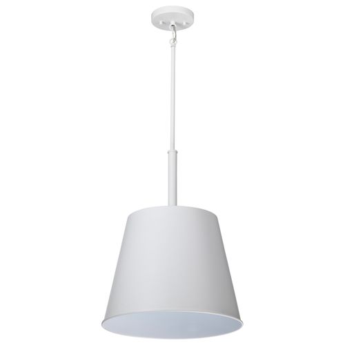 Main product image of Alexis 1 Light Large Pendant Matte White Finish