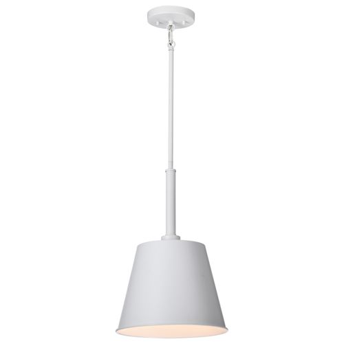 Main product image of Alexis 1 Light Small Pendant Matte White Finish