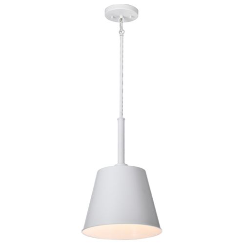 Main product image of Alexis 1 Light Small Pendant Matte White Finish